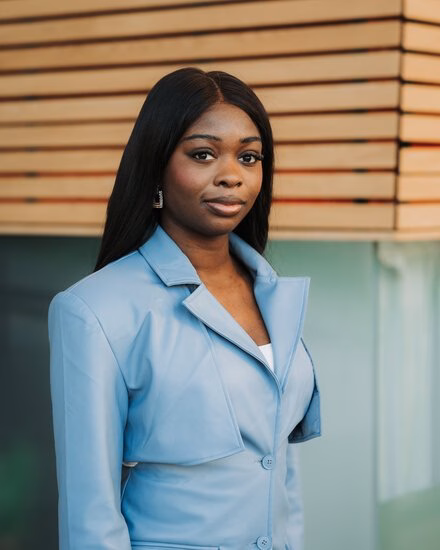 A portrait picture of Jacqueline Onyenze, IDEA Center's Project Lead on Student Engagement