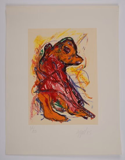 Kunst van Karel Appel.