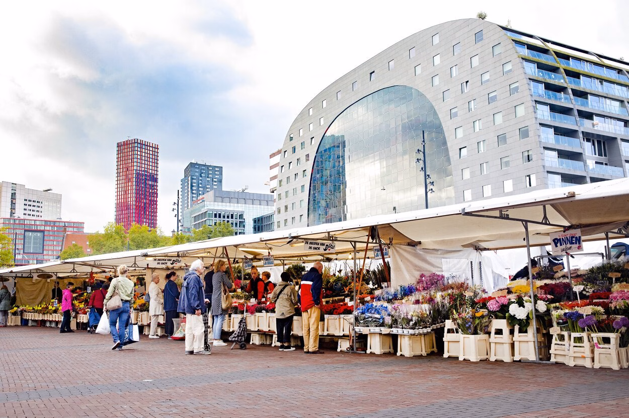 Foto van de markthal