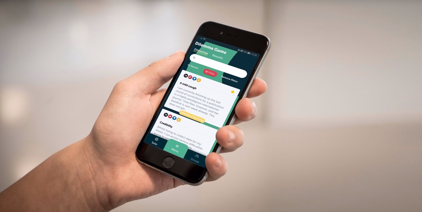 Dilemma Game App - Afbeelding 2.0