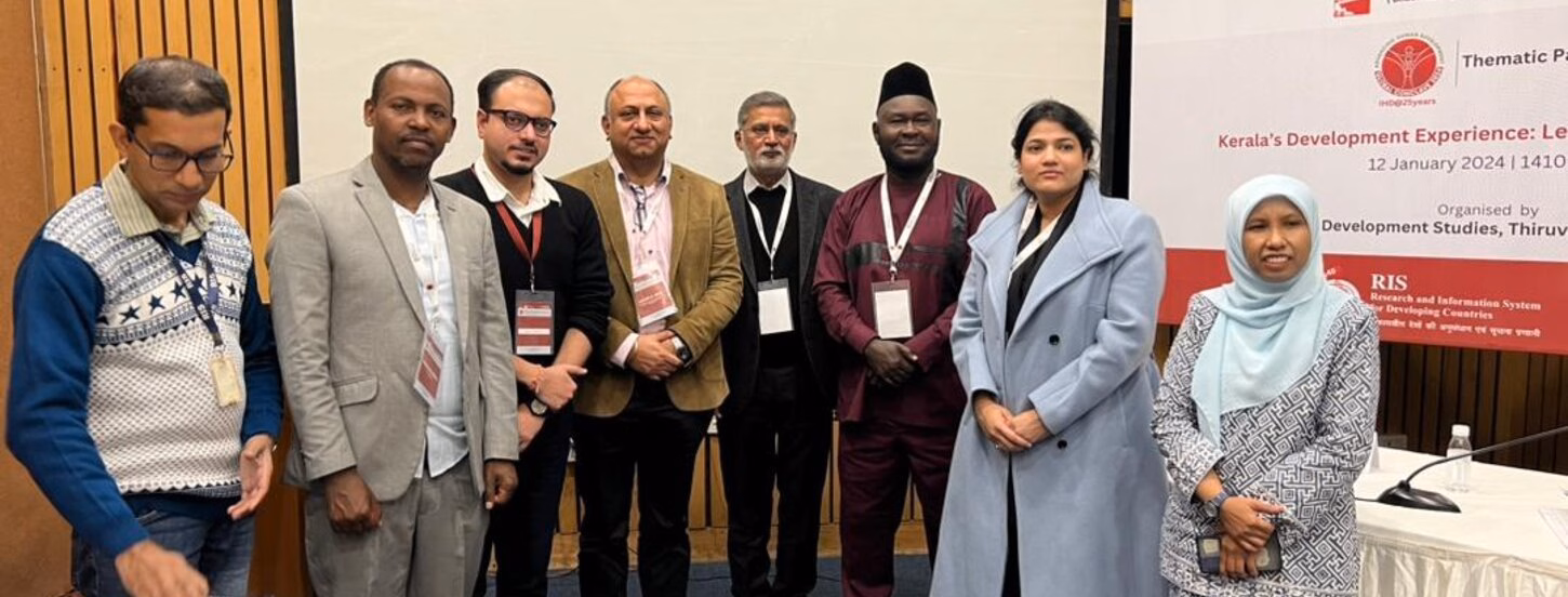 Participants of the conclave on advancing human development.