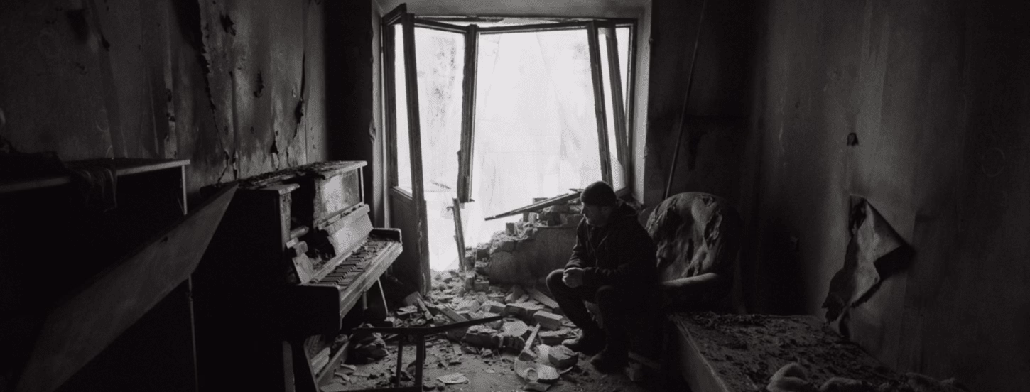 Photo of destroyed room