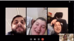A video call with Gvantsa's silings, who are back in Georgia