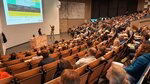Prospective students in a lecture hall during the bachelor open day.