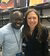 Levis Maina Nderitu and Chelsea Clinton