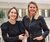 Portretfoto van onderzoekers Chiara de Jong en Esther Rozendaal op de campus