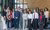 Students with Chief Diversity Officer Jane Murray Cramm