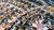 Helicopter view of a suburb with houses
