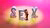 The letters S, E, X, and a doll-couple kissing