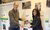 Apollonia Duijster hands the Backbone magazine to Patrick Groenen