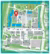 map Campus Woudestein with the location of Erasmus Building marked with a red pin