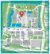map Campus Woudestein with the location of P Building marked with a red pin