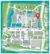 map Campus Woudestein with the location of S Building (Exam Centre) marked with a red pin