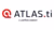 ATLAS.ti logo with red abstract A icon and “A LUMIÈREO COMPANY” tagline