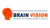 Brain Vision logo: orange head silhouette with EEG waveform and navy and orange text
