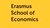 Logo Erasmus School of Economics in black letters on a yellow background