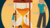 Drawing of an hourglass with four people from four different age categories