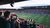 Stadion vol met voetbalfans.