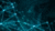 Abstract blue neon network against a dark background