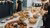 A richly stocked lunch table at the EAIE Conference 2023.