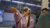Cleo Anderson wearing the Apple Vision Pro in the Rotterdamse metro.