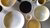 Dinnerware made from fine dust which is incorporated into the glaze, by 'SerVies' designers.