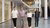 Four EUR-researchers walking on Campus Woudestein