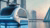 AI generated futuristic looking craft near the Erasmus bridge in Rotterdam 