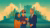 Three people discuss AI while the middle person wears VR glasses with the Erasmus Bridge in the background.