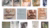 Collage of drawings of parts of peoples faces