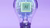 Translucent light bulb with glowing brain and AI chip floating inside on purple backdrop