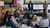 Students sharing their thoughts in the Living Room at EUR