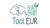 Logo: teal thought bubble with key icon, hand selecting interface blocks, 'ToolEUR' text