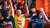 Juichende studenten tijdens de Eurekaweek Maassilo Shuffle.