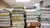 A close up of a stack of folders 